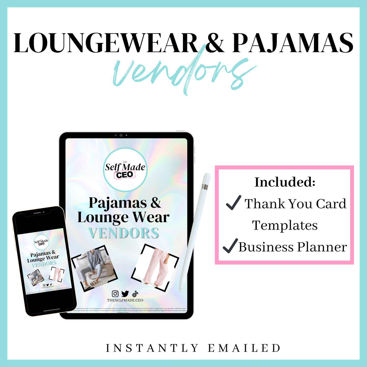 Loungewear and Pajama Vendors