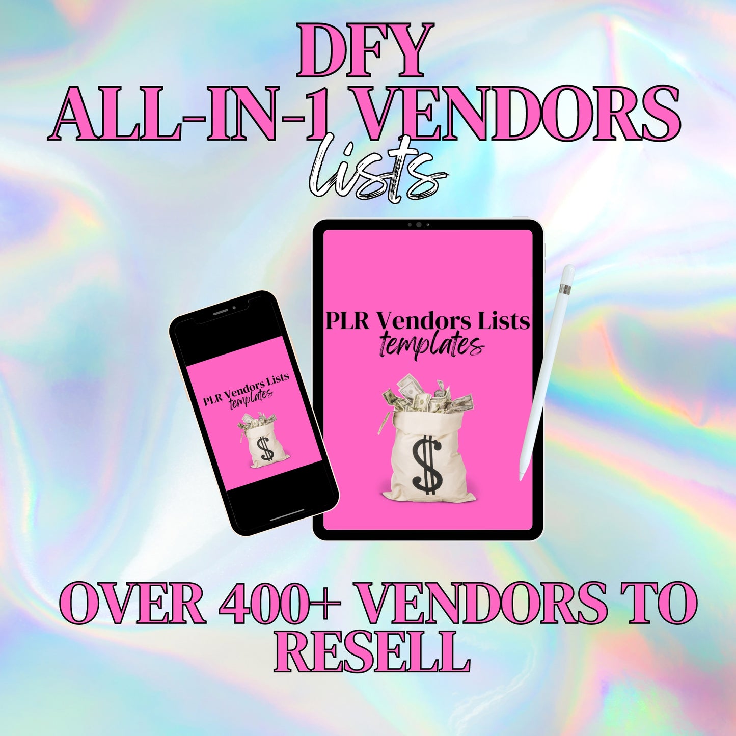 DFY ALL-IN-1 Vendors Lists Bundle