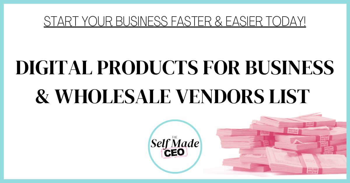 The Self Made CEO | Everything you need to start your business!