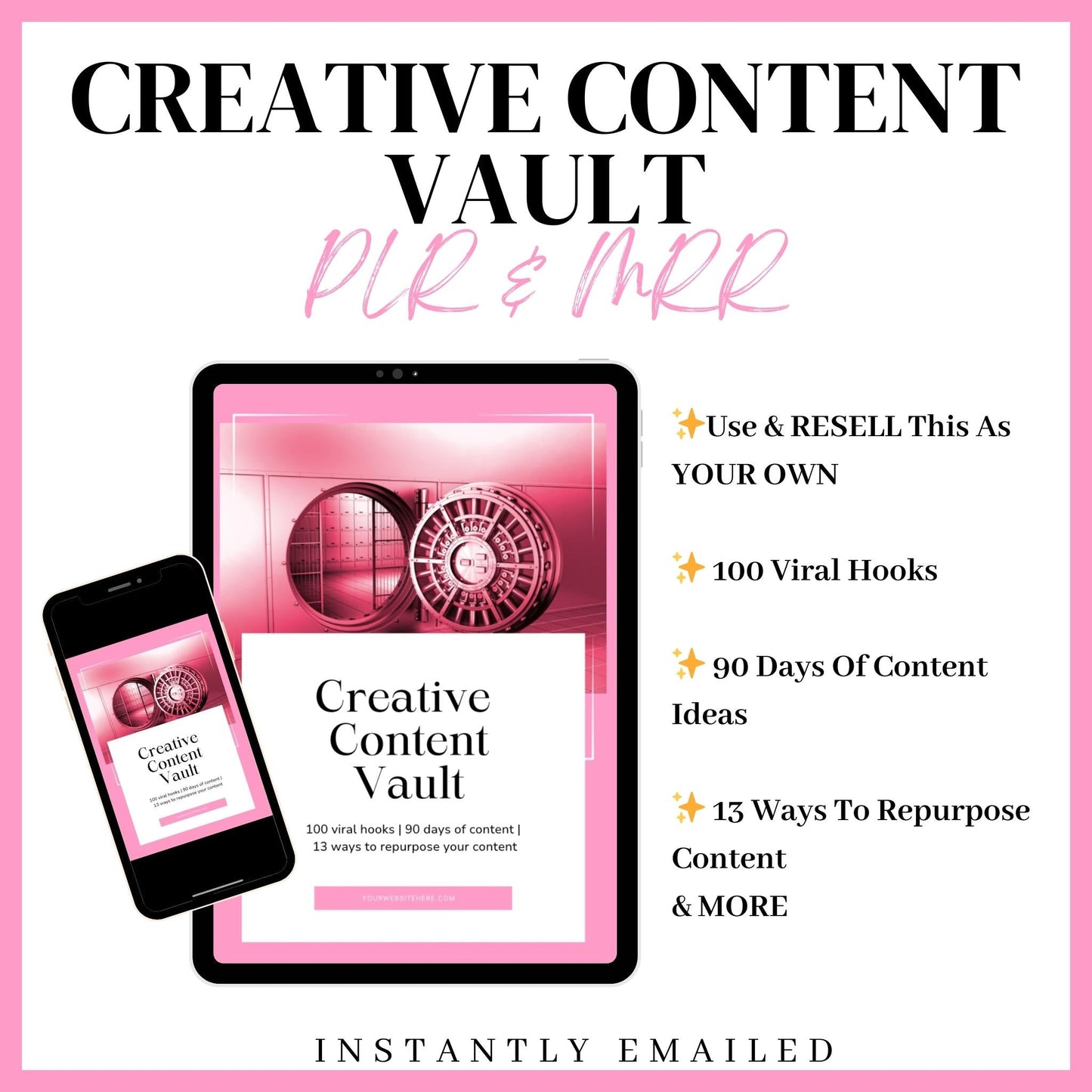 DFY Creative Content Vault - The Self Made CEO -