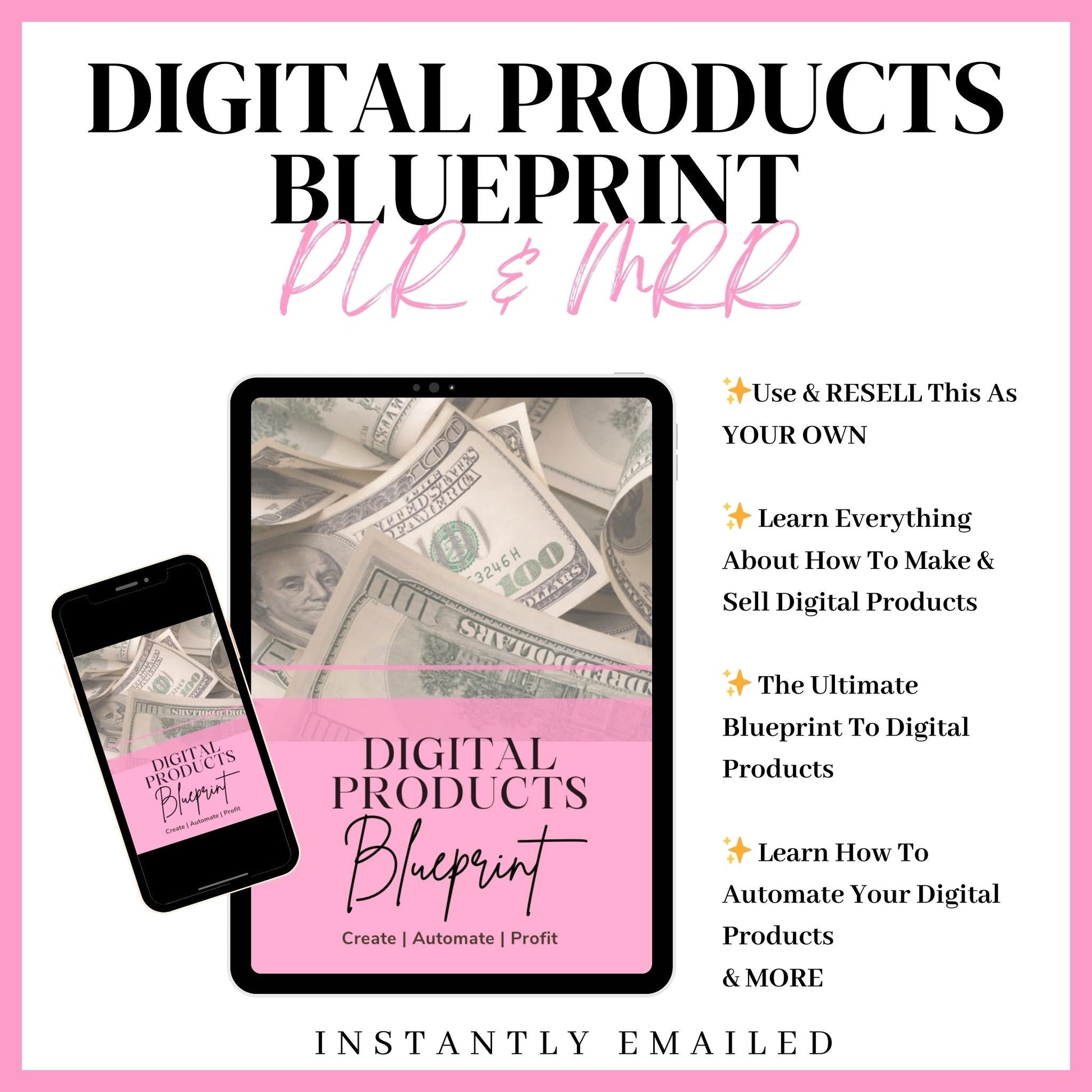 DFY Digital Products Blue Print Ebook - The Self Made CEO -
